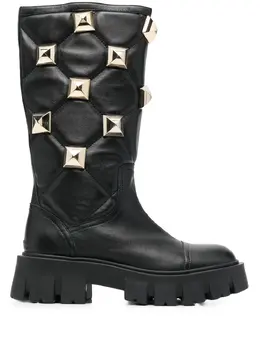 Philipp Plein: Чёрные ботинки 