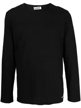 Jil Sander: Футболка с длинным рукавом 