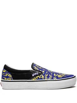 Vans: Чёрные мокасины  Skate