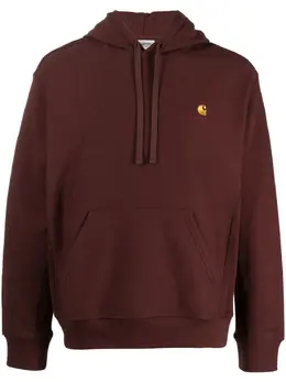 Carhartt WIP: Коричневая толстовка 
