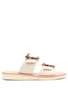Ancient Greek Sandals: Белые сандалии  Iaso