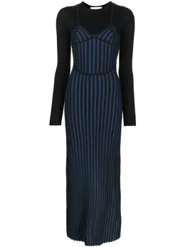 Dion Lee: Двухцветное платье 