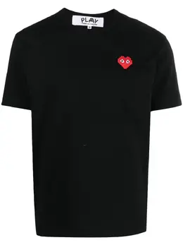 Comme Des Garçons Play: Хлопковая футболка 