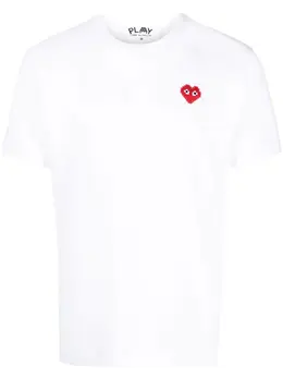 Comme Des Garçons Play: Футболка с коротким рукавом 