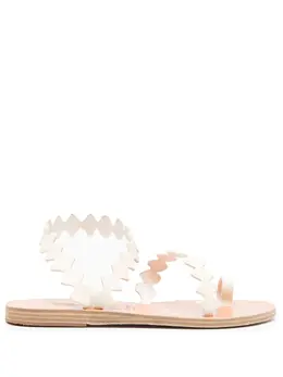Ancient Greek Sandals: Белые сандалии 