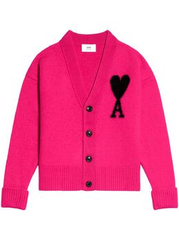 AMI Paris: Кардиган  Ami de Cœur из шерсти