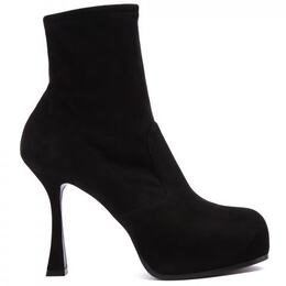 Casadei: Чёрные ботинки 