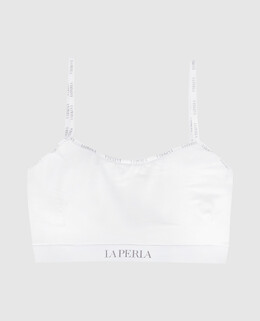 LA PERLA: Белый топ 