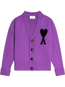 AMI Paris: Кардиган  Ami de Cœur из шерсти