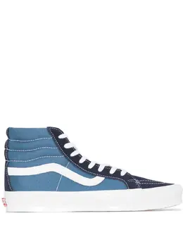 Vans: Синие кроссовки  Sk8-Hi Pro