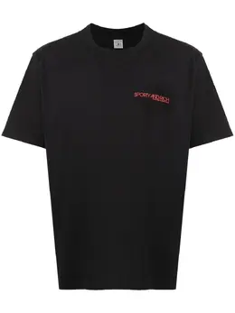 Sporty & Rich: Футболка с принтом 