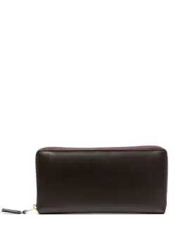 Comme Des Garçons Wallet: Коричневый картхолдер 