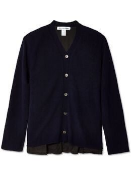 Comme Des Garçons Shirt: Кардиган с длинным рукавом 