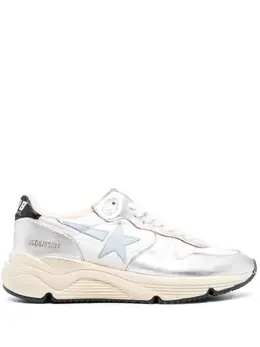 Golden Goose: Белые кроссовки  Running Sole