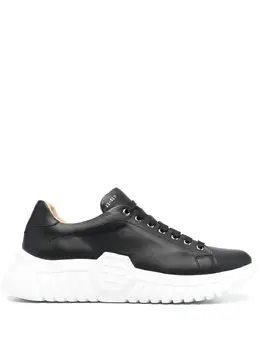 Philipp Plein: Чёрные кроссовки  Runner