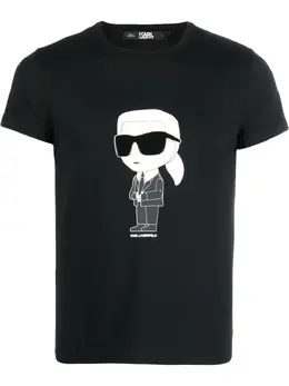 Karl Lagerfeld: Хлопковая футболка 