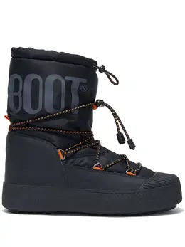 Moon Boot: Чёрные ботинки 