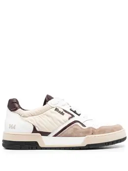 Rhude: Белые кроссовки 