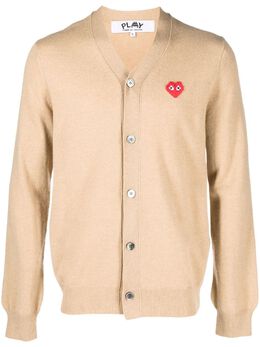 Comme Des Garçons Play: Коричневый кардиган 
