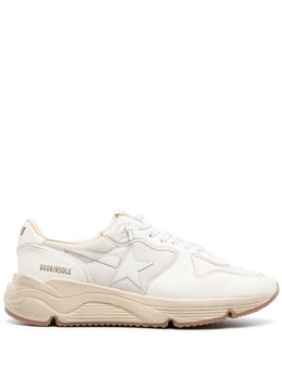 Golden Goose: Белые кроссовки  Running Sole