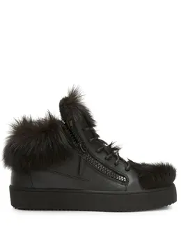 Giuseppe Zanotti: Чёрные кроссовки 