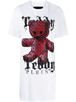 Philipp Plein: Футболка  Crystal со стразами