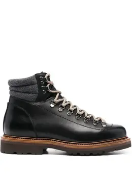 Brunello Cucinelli: Чёрные ботинки 