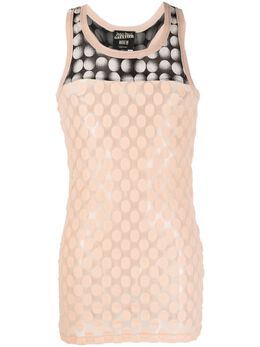 Jean Paul Gaultier Pre-Owned: Майка в горошек 