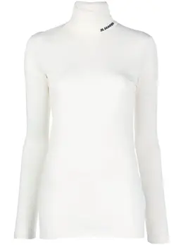 Jil Sander: Топ с принтом 