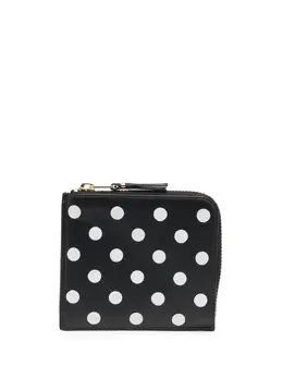 Comme Des Garçons Wallet: Кошелёк в горошек 