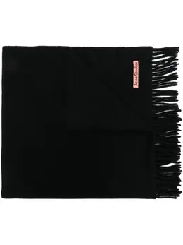 Acne Studios: Чёрный шарф 