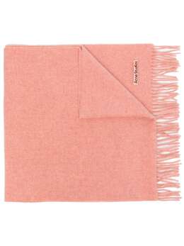 Acne Studios: Розовый шарф 