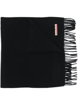 Acne Studios: Чёрный шарф 