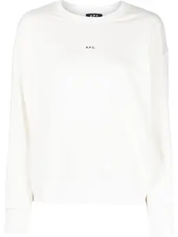 A.P.C.: Футболка с принтом 