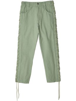 Eckhaus Latta: Прямые брюки 
