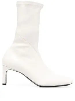 Jil Sander: Белые ботинки 