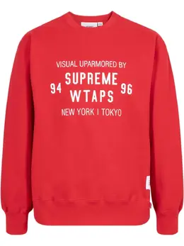 Supreme: Красный свитшот 