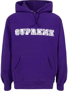 Supreme: Фиолетовая толстовка 