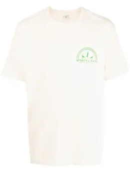 Sporty & Rich: Бежевая футболка 