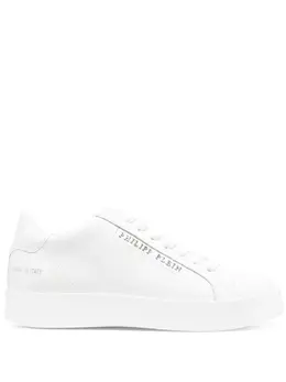 Philipp Plein: Белые кроссовки 