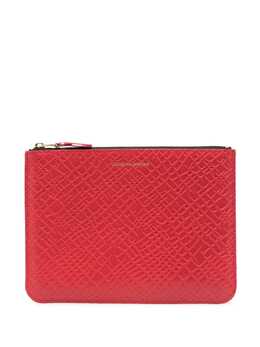 Comme Des Garçons Wallet: Красный кошелёк 