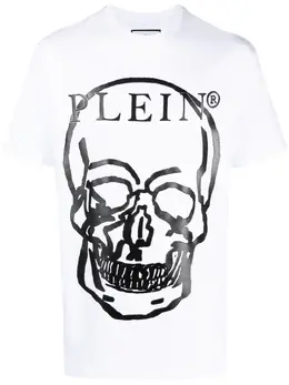 Philipp Plein: Футболка  Skull с принтом