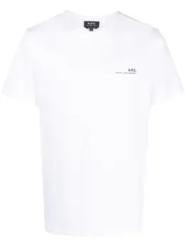 A.P.C.: Футболка с принтом 