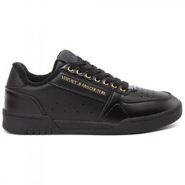 Versace Jeans Couture: Чёрные кеды 