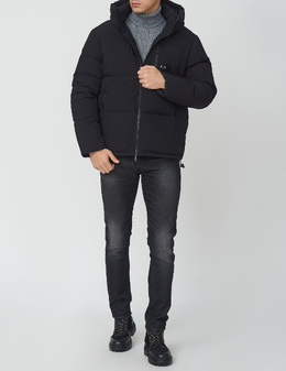 ARMANI EXCHANGE: Чорні пуховики 