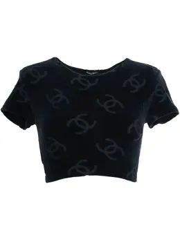 Chanel Pre-Owned: Топ с принтом 