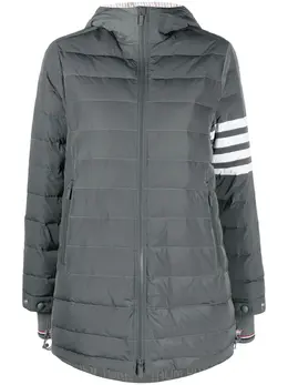Thom Browne: Куртка  4-Bar с капюшоном