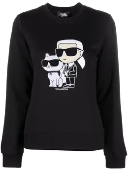 Karl Lagerfeld: Хлопковый свитшот 