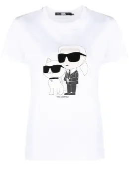 Karl Lagerfeld: Хлопковая футболка 