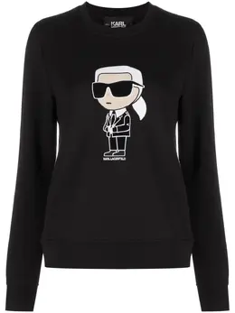 Karl Lagerfeld: Хлопковый свитшот 